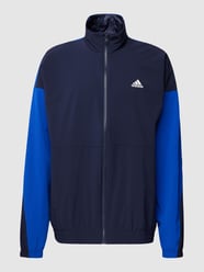 Sweatjacke mit Label-Prägung von ADIDAS SPORTSWEAR Blau - 33