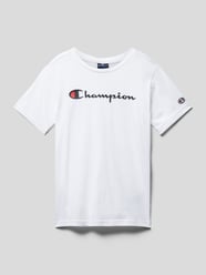 T-shirt met logoprint van CHAMPION Wit - 45
