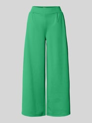 Wide fit broek met elastische band model 'Kate' van ICHI - 47