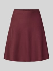 Ausgestellter Mini-Rock aus Viskose-Mix von Jake*s Collection - 46