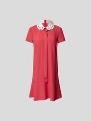 Minikleid mit Bubikragen von RED Valentino Rot - 11