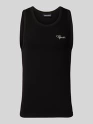 Tanktop met structuurmotief van Pegador - 42