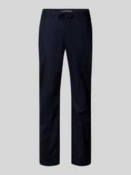 Straight leg chino van een mix van katoen en elastaan van Tommy Hilfiger - 9
