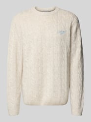 Sweter z dzianiny z wyhaftowanym logo od Carhartt Work In Progress - 14