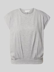 T-Shirt mit Rundhalsausschnitt und Kappärmeln von Christian Berg Woman - 33