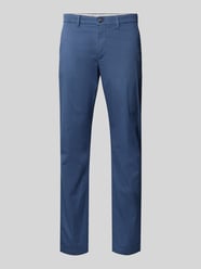 Straight fit chino van katoenmix van Tommy Hilfiger - 4