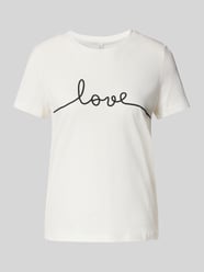 T-shirt o kroju regular fit z czystej bawełny model ‘KAMI’ od Vero Moda - 34