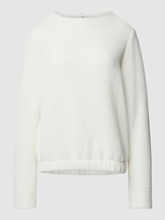 Sweatshirt mit Strukturmuster Modell 'Gasdina' von OPUS Beige - 34
