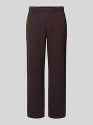 Spodnie dresowe krój loose fit z czystej Bawełna od Lacoste - 27