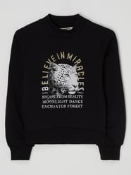 Sweatshirt met print van Garcia Grijs / zwart - 32