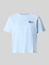 Damski t-shirt o kroju regular fit z czystej bawełny model 'SARA' od VERO MODA - 30