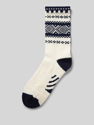 Socken mit Rippenbündchen Modell 'CORTINA' von Dale of Norway Blau - 16