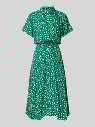 Midikleid mit Hemdblusenkragen von Apricot - 41