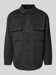 Regular fit vrijetijdsoverhemd met paspelzakken op de borst van Jack & Jones - 45