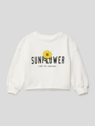Sweatshirt mit Motiv-Print von Mango Weiß - 18