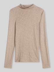 Langarmshirt mit Mock Neck Jersey von Marc O'Polo - 46