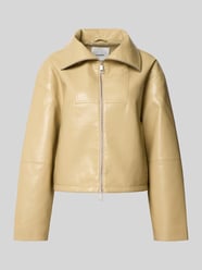 Jacke mit Stehkragen von Nanushka Beige - 22