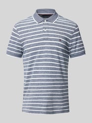 Regular fit poloshirt van een mix van katoen en linnen van Tommy Hilfiger - 20