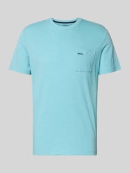 s.Oliver Heren T-shirt met lange mouwen, blauw, 3XL