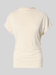 T-Shirt aus Modal-Mix mit Raffungen von Jake*s Collection - 39