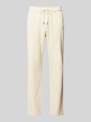 Regular Fit Chino mit Strukturmuster Modell 'HARLEM' von Tommy Hilfiger Beige - 32