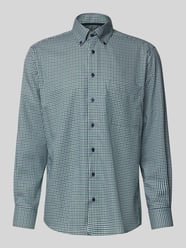 Comfort fit zakelijk overhemd met button-downkraag van ETERNA - 38