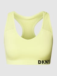 Beha met ajourpatroon van DKNY PERFORMANCE Geel - 10