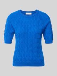 pullover in slim fit van wolmix met kasjmier-aandeel van Rich & Royal - 11