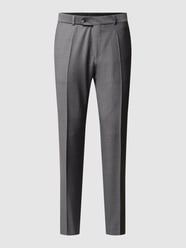 Modern Fit Anzug-Hose aus Schurwolle von Carl Gross Grau - 22
