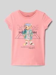 T-Shirt mit Label-Motiv-Print von Polo Ralph Lauren Kids - 2