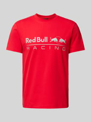 RED BULL RACING x Pepe Jeans - T-Shirt mit Label-Print von RED BULL RACING X PEPE JEANS Rot - 11