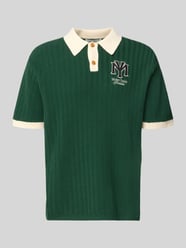 Regular Fit Poloshirt mit Label-Stitching von PROHIBITED - 33