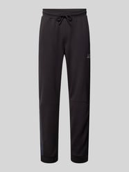 Sweatpants mit Label-Print Modell 'NATURAL' von EA7 Emporio Armani Blau - 26