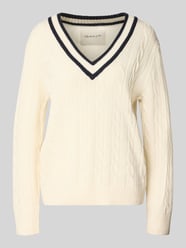 Sweter z dzianiny z czystej wełny, krój regular fit od GANT - 1