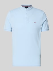 Slim Fit Poloshirt mit Stehkragen von HECHTER PARIS - 37