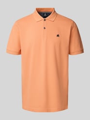 Poloshirt mit Label-Stitching von Lerros Orange - 13