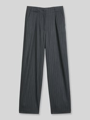 Regular Fit Hose aus Wolle mit Bundfalten von Marc O'Polo - 12