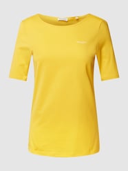 T-Shirt mit Label-Detail von Marc O'Polo Orange - 28
