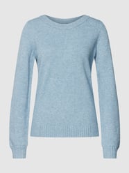 Bluza z dekoltem w serek model ‘VIRIL’ od Vila Niebieski - 12