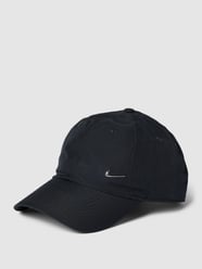 Czapka z daszkiem z wyhaftowanym logo od Nike Czarny - 12
