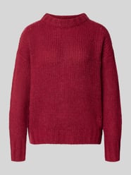 Sweter o kroju oversized z mieszanki wełny z dodatkiem alpaki model 'Sloossy' od HUGO - 17