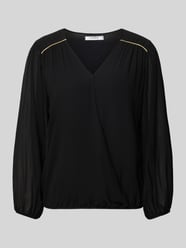 Bluse mit V-Ausschnitt Modell 'Be44rtaa' von ZABAIONE - 33