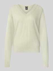 Regular Fit Pullover aus reiner Schurwolle Modell 'Freeslyn' von BOSS - 34