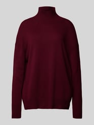 Gebreide pullover van kasjmier met opstaande kraag van (The Mercer) N.Y. Bordeaux - 23