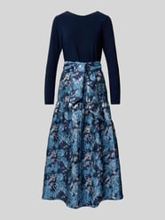 Abendkleid im 2-in-1-Look mit Bindegürtel von Adrianna Papell - 29