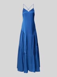 Tailliertes Abendkleid aus Viskose-Leinen-Mix Modell 'VITHYA' von Lauren Ralph Lauren - 2