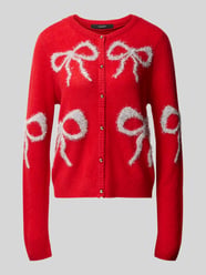 Cardigan mit glitzernden Schleifen-Applikationen von VERO MODA - 22