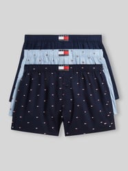 Bokserki z detal z logo w zestaw 3 szt. od Tommy Hilfiger - 4