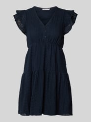 Tailliertes Blusenkleid aus Baumwoll-Mix Modell 'HELENA' von ONLY - 31