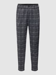 Hose mit Allover-Muster Modell 'Chasy' von Drykorn Blau - 23